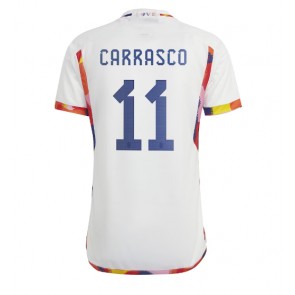 Belgija Yannick Carrasco #11 Gostujuci Dres SP 2022 Kratak Rukavima